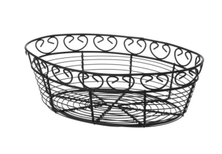 Košík Deco oválny, HENDI, 255x160x(H)80mm