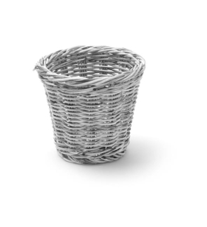Košík servírovací, HENDI, Svetlošedá, ⌀130x(H)110mm