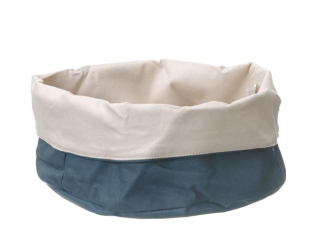 Taška na chlieb - okrúhla, HENDI, Tmavošedá, ⌀250x(H)160mm