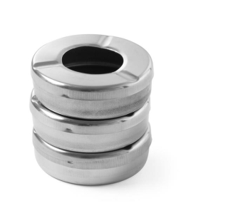 popolník s pokrievkou, HENDI, 3 ks, ⌀90x(H)28mm