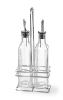 Sada fliaš na olej a ocot, HENDI, 2x0,237L, 0,47L, 115x60x(H)325mm