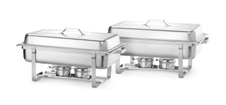 Ohrievač na cestoviny pastu GN 1/1 satinovaný, HENDI, Kitchen Line, 9L, 2 ks, 600x358x(H)295mm