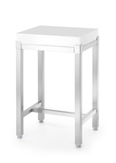 Polyetylénový mäsiarsky klát so základňou, HENDI, 505663 + 505670, 500 × 400 × 830 mm | 505144