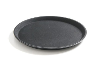 Polyesterový podnos, protišmykový, guľatý, HENDI, ⌀500x(H)22mm