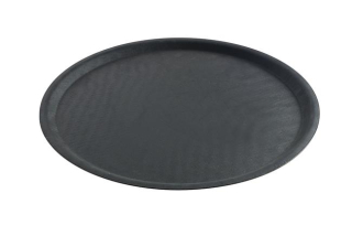 Polyesterový podnos, protišmykový, guľatý, HENDI, ⌀400x(H)22mm