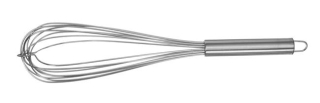 Šľahacia metla – 8 vretien s rukoväťou, HENDI, (L)435mm