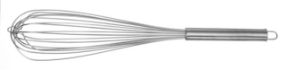 Šľahacia metla – 8 vretien s rukoväťou, HENDI, (L)540mm