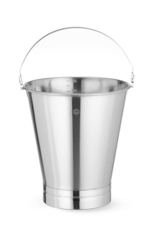 Vedro s prstencovou základňou Profi Line, HENDI, Profi Line, 15L, ⌀305x(H)330mm