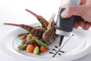Dávkovač na STUDENÉ omáčky, HENDI, 0,2L, Priehľadná, ⌀50x(H)185mm
