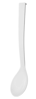 Lyžica na šaláty, HENDI, 0,06L, Biela, 335x70mm