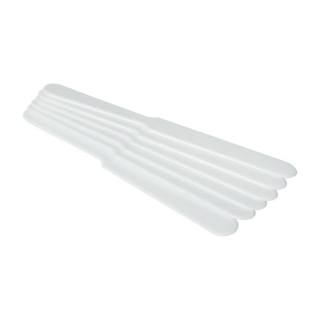 Stierka na pivnú penu, BarUp, Biela, 6 ks, 235x26mm