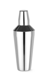 3-dielny Cobblerov shaker, BarUp, 0,75L, ⌀90x(H)255mm
