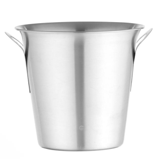 Vedierko na šampanské, BarUp, 3,5L, Strieborná, ⌀210x(H)210mm