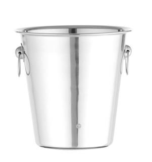 Vedierko na šampanské, BarUp, 3,3L, Strieborná, ⌀220x(H)190mm