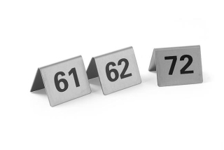 Informačná tabuľka s číslom, HENDI, Čísla 61-72, 50x35x(H)40mm