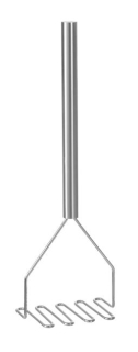 Pučidlo na zemiaky, HENDI, 610x200x(H)130mm