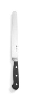 Nôž na šunku a lososa, HENDI, Kitchen Line, Čierna, (L)350mm