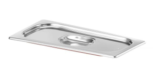 Pokrievka pre nádoby GN so silikónovým tesnením, HENDI, Profi Line, GN 1/3, 325x176mm