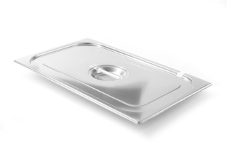 Pokrievka pre nádoby GN Kitchen Line s výrezom na naberačku, HENDI, Kitchen Line, GN 1/1, 530x325mm