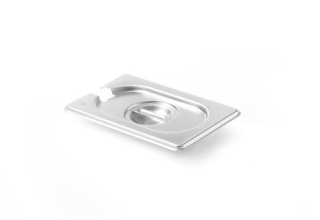 Pokrievka pre nádoby GN Kitchen Line s výrezom na naberačku, HENDI, Kitchen Line, GN 1/9, 176x108mm