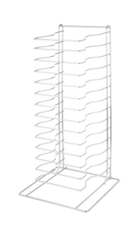 Stojan na sitá/plechy na pizzu, HENDI, 300x305x(H)680mm