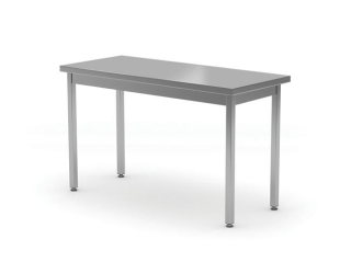 Centrálny stôl bez poličky – skrutkovaný, HENDI, Profi Line, 1000x600x(H)850mm