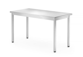 Centrálny stôl bez poličky – skrutkovaný, HENDI, Profi Line, 1200x600x(H)850mm
