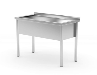 Nerezový jednodrez – zváraný, HENDI, Profi Line, 800x600x(H)850mm