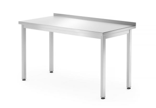 Stenový stôl – skrutkový, hĺbka 700 mm, HENDI, Profi Line, 1400x700x(H)850mm