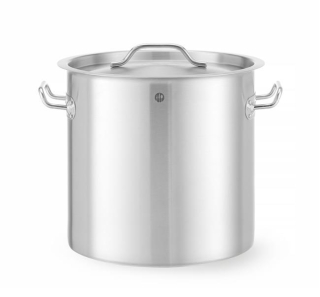 Hrniec na dusenie – vysoký – s vekom, HENDI, Budget Line, 17L, ⌀280x(H)280mm
