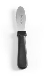 Nôž na natieranie – zúbkovaný, HENDI, Čierna, (L)210mm
