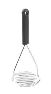 Pučidlo na zemiaky, HENDI, Čierna, ⌀95x230mm