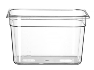 Nádoba GN 1/2, HENDI, Profi Line, GN 1/2, 12,5L, Priehľadná, 325x265x(H)200mm