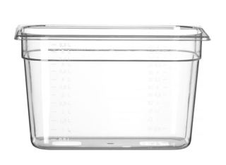Nádoba GN 1/3, HENDI, Profi Line, GN 1/3, 7,8L, Priehľadná, 325x176x(H)200mm