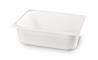 Nádoba GN 1/2, HENDI, GN 1/2, 4L, Biela, 325x265x(H)65mm