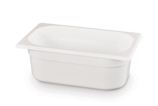 Nádoba GN 1/4, HENDI, GN 1/4, 2,8L, Biela, 265x162x(H)100mm