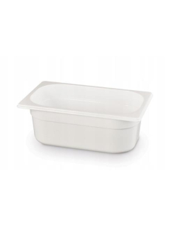 Nádoba GN 1/4, HENDI, GN 1/4, 1,8L, Biela, 265x162x(H)65mm