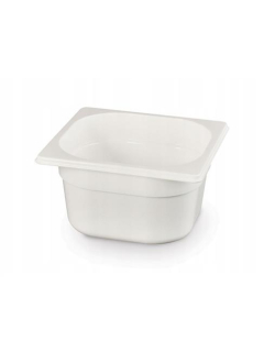 Nádoba GN 1/6, HENDI, GN 1/6, 1L, Biela, 176x162x(H)65mm