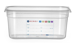 Nádoba GN 1/3, HENDI, GN 1/3, 5,7L, Priehľadná, 325x176x(H)150mm