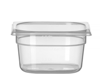 Nádoba GN 1/6, HENDI, Profi Line, GN 1/6, 1,6L, Priehľadná, 176x162x(H)100mm