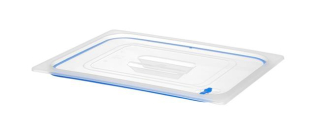 Pokrievka na GN nádoby z polypropylénu s tesnením, HENDI, GN 1/2, Priehľadná, 325x265mm