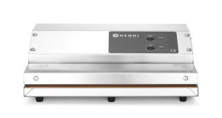 Vákuový baliaci stroj - lamelový, HENDI, Kitchen Line, Zváracia lišta 350 mm, 230V/250W, 370x260x(H)130mm