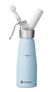 Fľaša na šľahačku , HENDI, 0,5L, Pastelovo modrá, ⌀80x(H)260mm