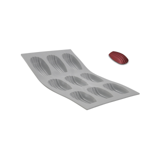 de Buyer Silikónová forma – madlenka 8 × 4,5 × 1,7 cm | D-1832-01D