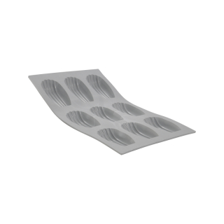 de Buyer Silikónová forma – madlenka 4 × 3 × 1,1 cm | D-1851-01D