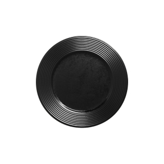 RAK Tanier plytký dezertný 16 cm – čierna | RAK-EDFP16