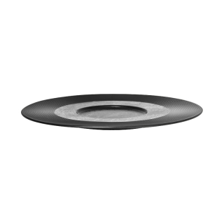 RAK Tanier plytký Gourmet 29 cm – čierna | RAK-EDGF29