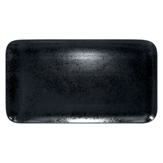 RAK Tanier obdĺžny 38 x 21 cm, čierna | RAK-KRAURP38
