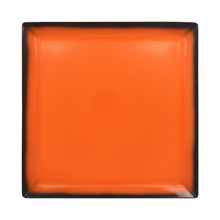RAK Tanier štvorcový 30,2 cm, oranžová | RAK-LEEDSQ30OR