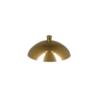 RAK Metalfusion pokrievka pre tanier hlboký Gourmet 13,6 cm, zlatá | RAK-MFFDCL01G